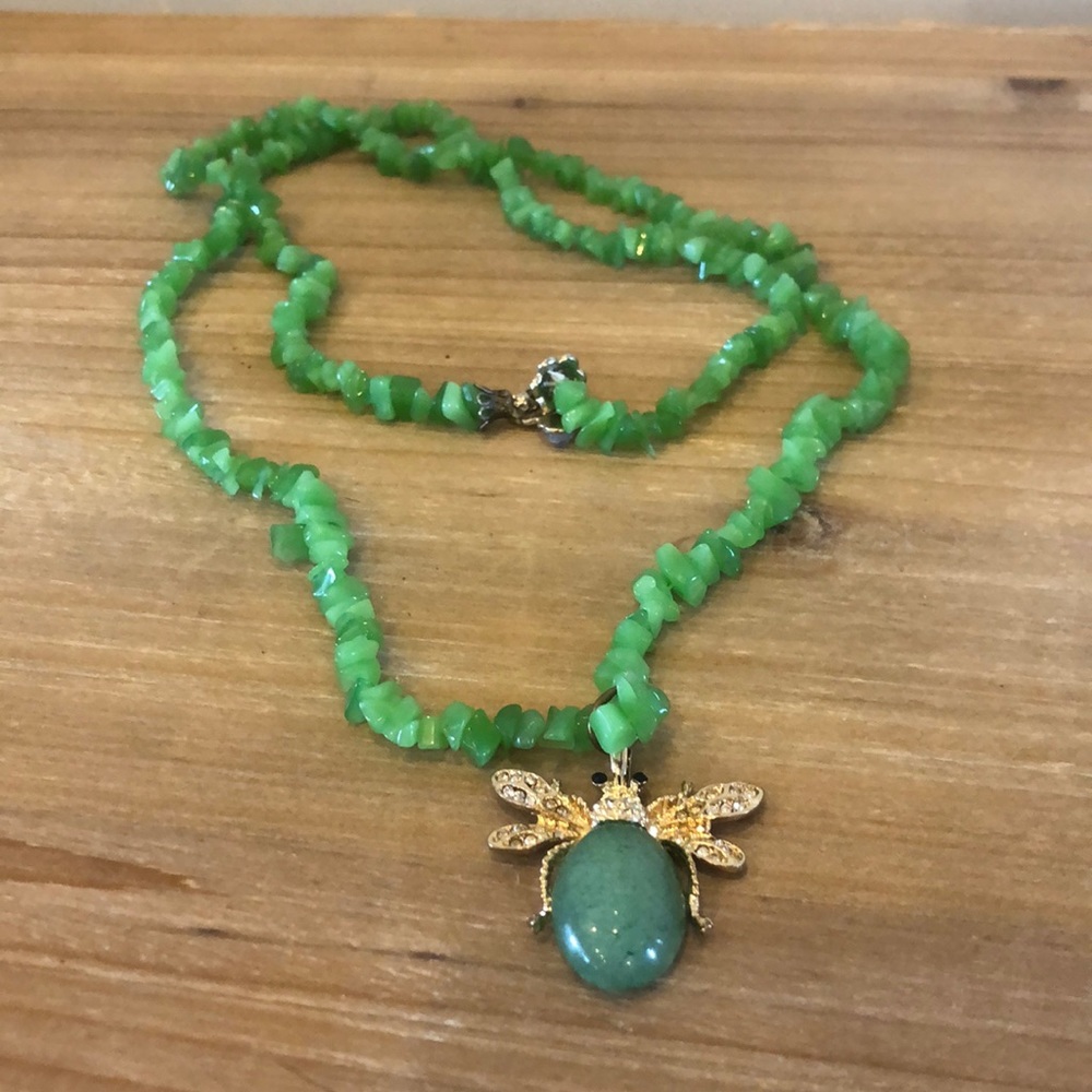 stone necklace